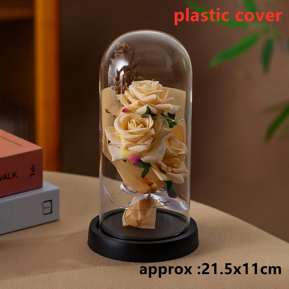 Künstliche LED-Galaxy-Rosen